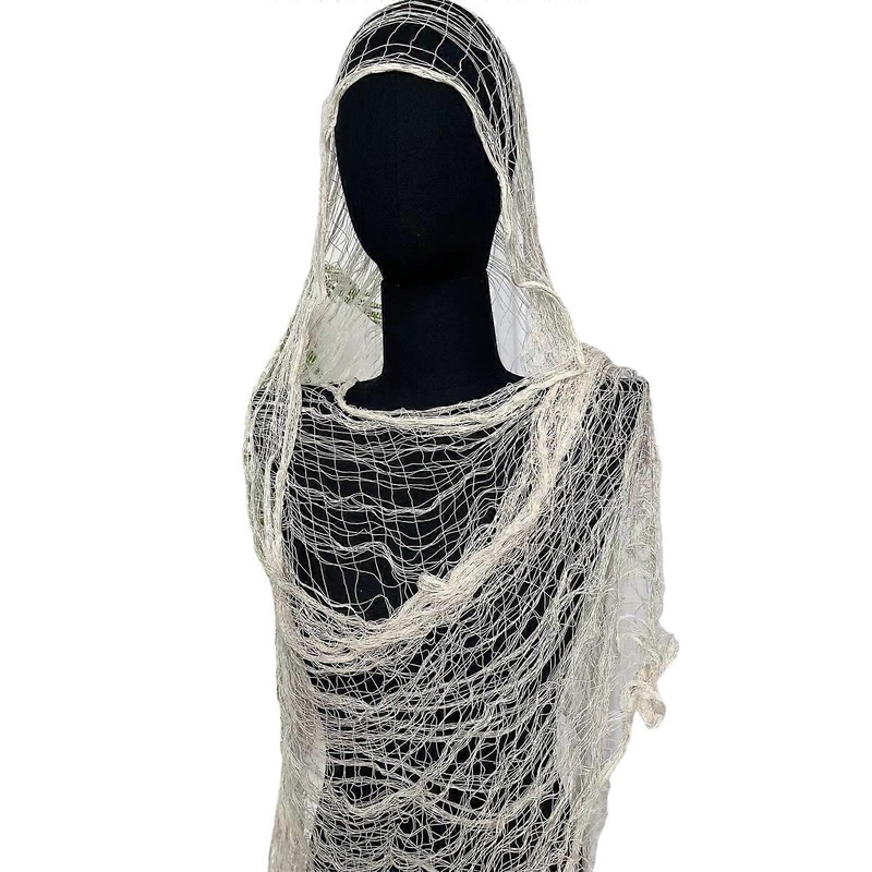 Fashion Distressed Scarf Ragged Shawl Wrap for Travel Popular Mesh Hole Shoulder Wrap for Casual Photography Shawl Wrap  White | Fruugo SG