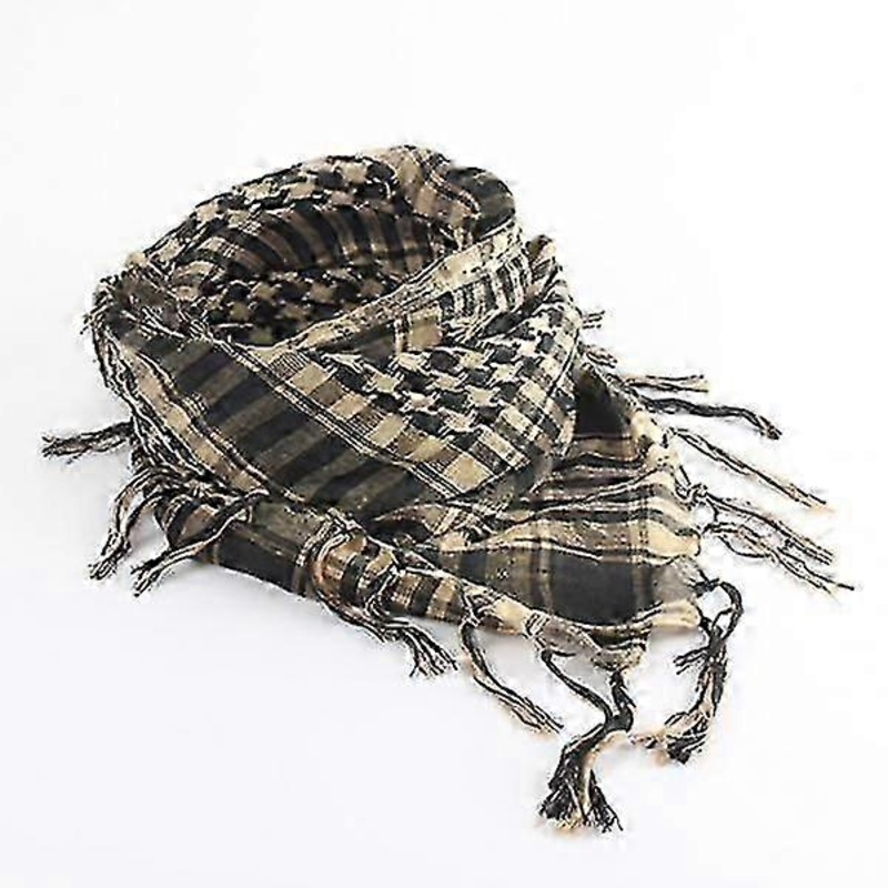 Lightweight Plaid Tassel Arab Desert Shemagh Scarf (B) | Fruugo SG