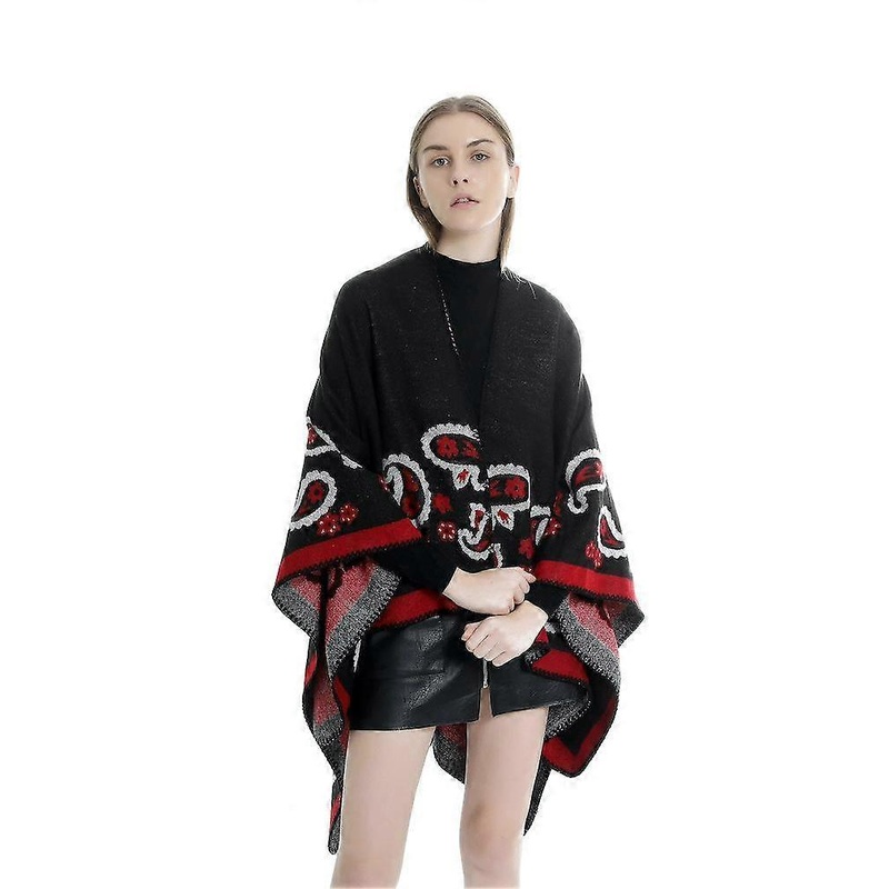 Pashmina Shawl Scarf Pullover Poncho Winter Cardigant for Lady | Fruugo SG