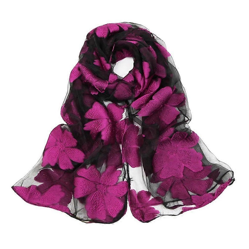Silky Scarf Thin Lightweight Wraps Organza Shawl for Woman | Fruugo SG