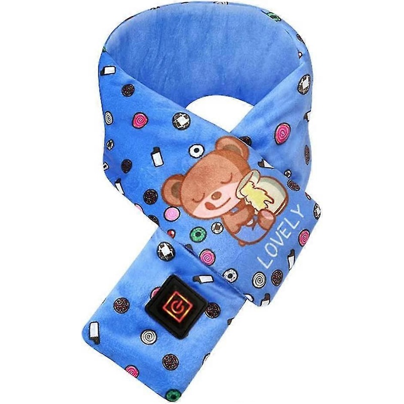 Winter Heated Scarf Adjustable Heated Scarf Usb Heating Scarf Heated Neck Wrap Scarf Warm Soft Scarves (color : Blue, Size : One Size) | Fruugo SG