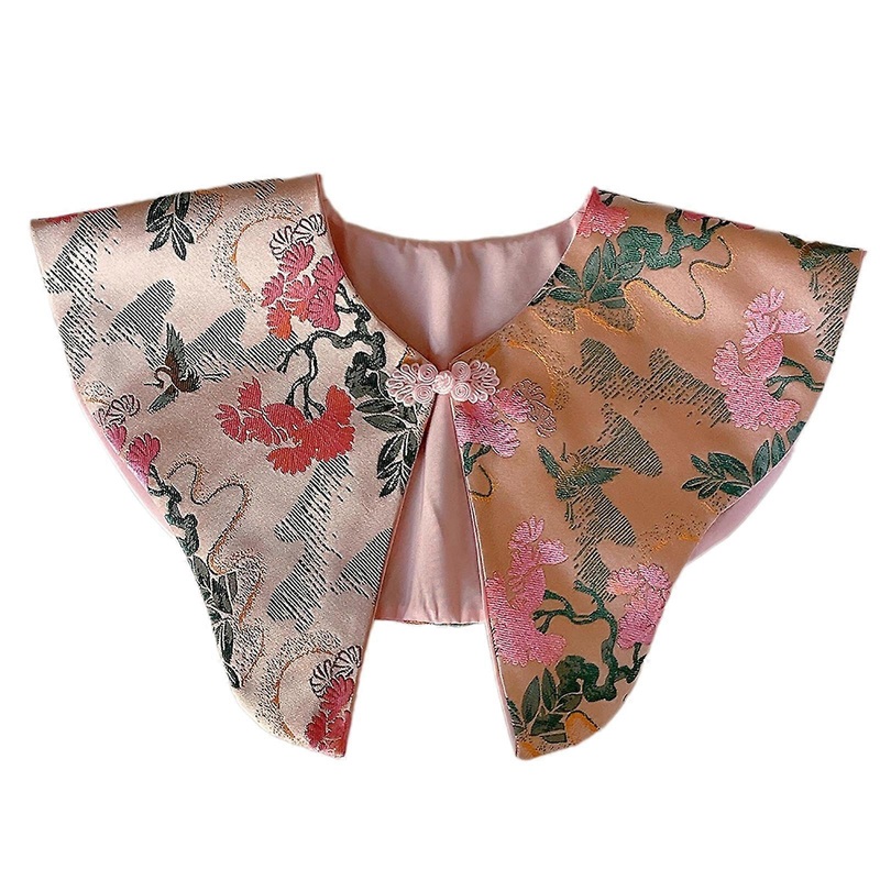Embroidered Flower Collar for Women Decorative Collar Flower Shawl Decorative Yunjian Chinese Yunjian Collar | Fruugo SG