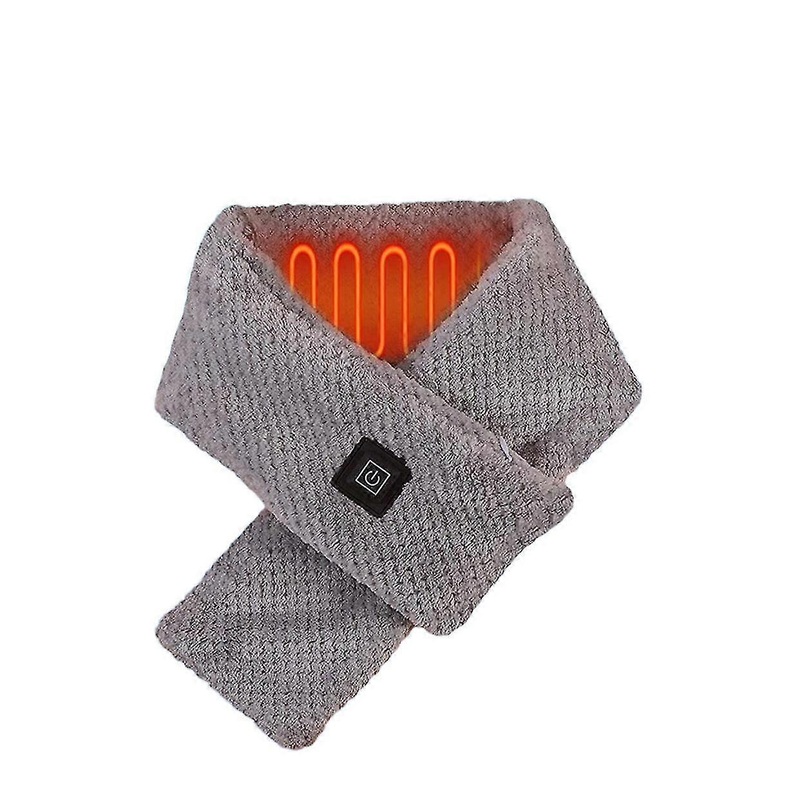 Heated Scarf For Men Women Usb Rechargeable Neck Heating Pad Heating Scarf Adjustable Warm Winter Scarf | Fruugo SG