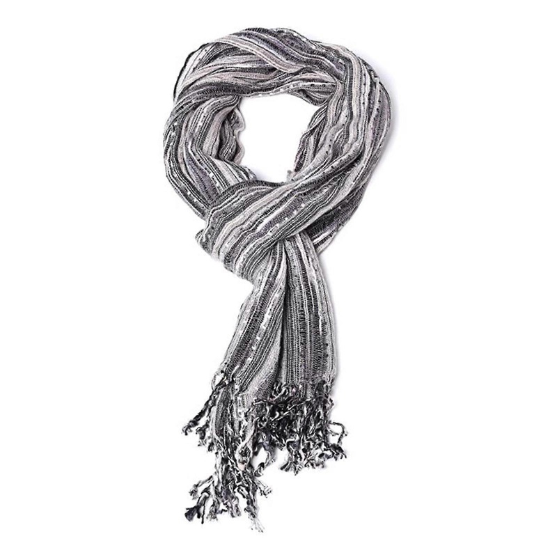 Multipurpose Neckerchief Trendy Comfortable Scarve Stylish Patterned Scarf for Casual Wear  Gray | Fruugo SG