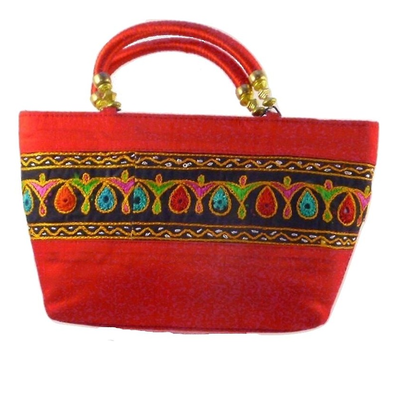 Silk Handbag Divya 04 Silk Sauvage at Pashmina & Silk | Fruugo SG