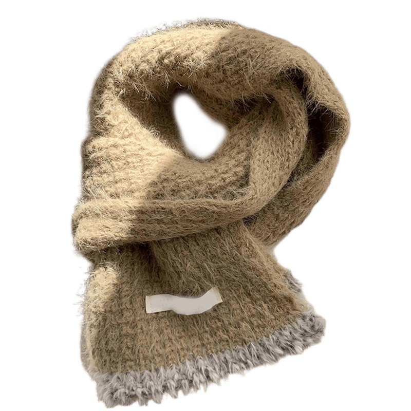 Winter Women Lady Furry Scarf Soft Neck Scarf Stylish Neck Warmer Wrap Elegant Warm Scarves Neckerchief  Camel | Fruugo SG