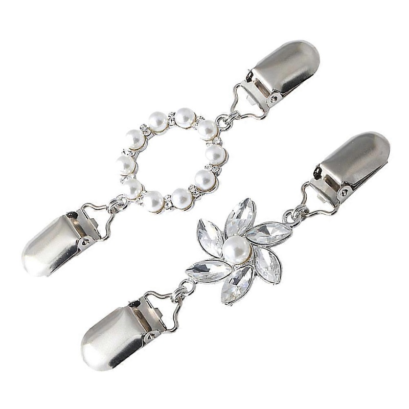 Fashion Scarf Buckle Brooch Alloy Rhinestone Decorative Accessory for Clothes Assorted Color 2pcs | Fruugo SG