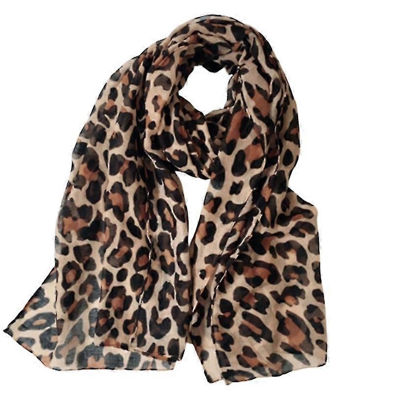 Women Classical Cheetah Printed Pattern Scarves For Mother Winter Chunky Wraps | Fruugo SG