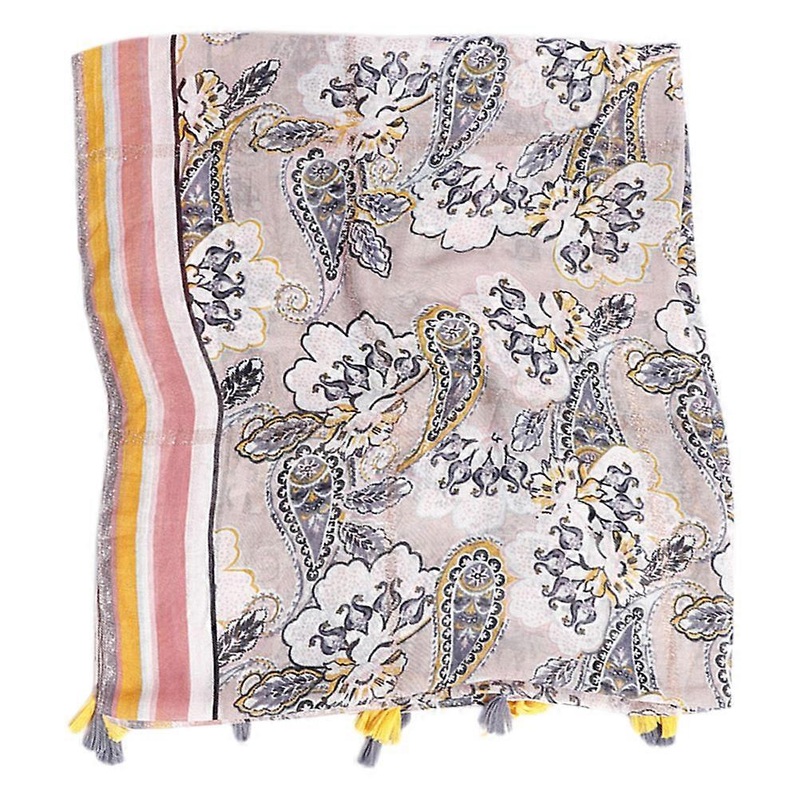 Women Scarf Oversize Lightweight Rectangular Multicolor Seasons 1Pack | Fruugo SG