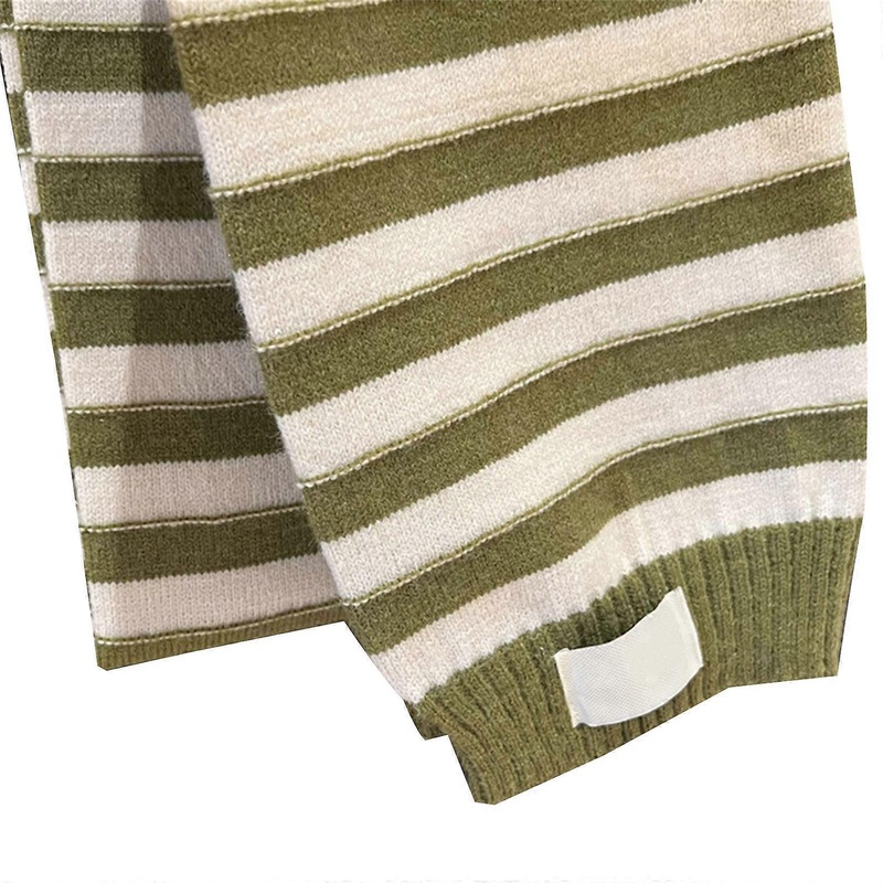 Women Scarf Striped Sleeve Warm Collar Knitted Neck Warmer Neckerchief Collar Autumn Winter Neck Scarf | Fruugo SG
