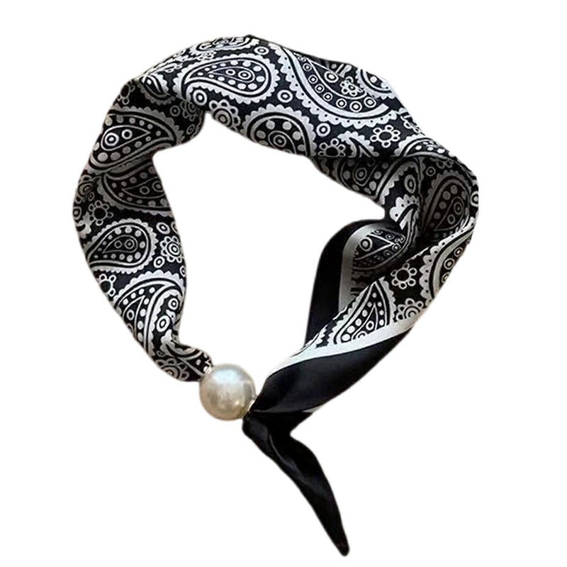 Adjustable Magnetic Closure Scarf For Women Breathable Elegant Pattern Design Scarf for Professional Uniform Casual Wear | Fruugo SG