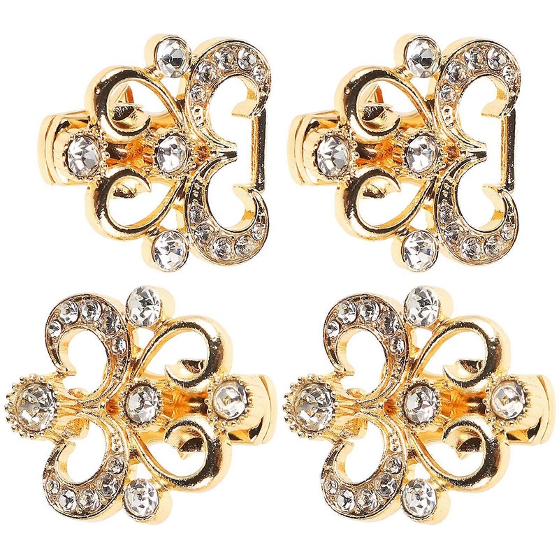 Vintage Sweater Clip Zinc Alloy Securing Shawls Golden 2Pcs | Fruugo SG