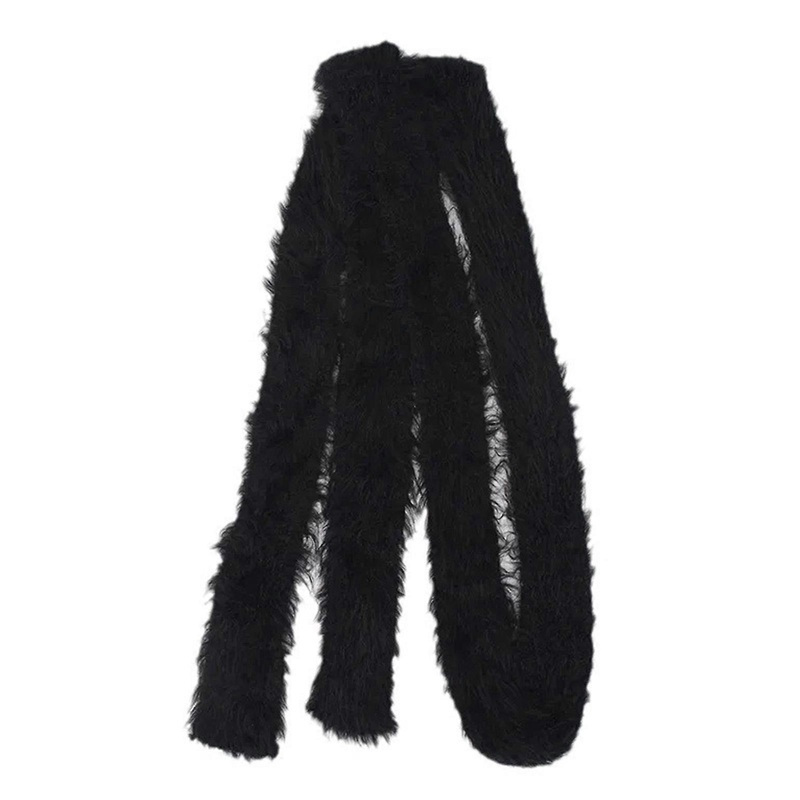 Women Skinny Scarf Knit Thin Knit Belt Long Tie Scarf Bag Handle Wrap Choker Elegant Scarf Decoration  Black | Fruugo SG