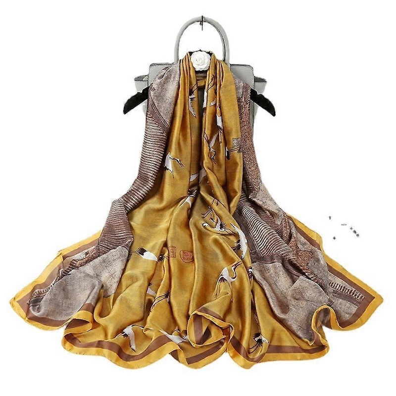 Beach Cover up Long Silky Scarf Elegant Shawl Neck Wrap for Lady | Fruugo SG