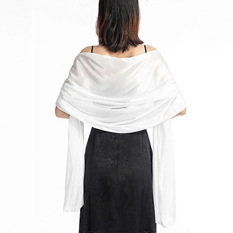 Bride And Bridesmaid Dress Evening Dress Party Scarf Dual-use Shawl Ladies Summer And Autumn Silk Scarf | Fruugo SG