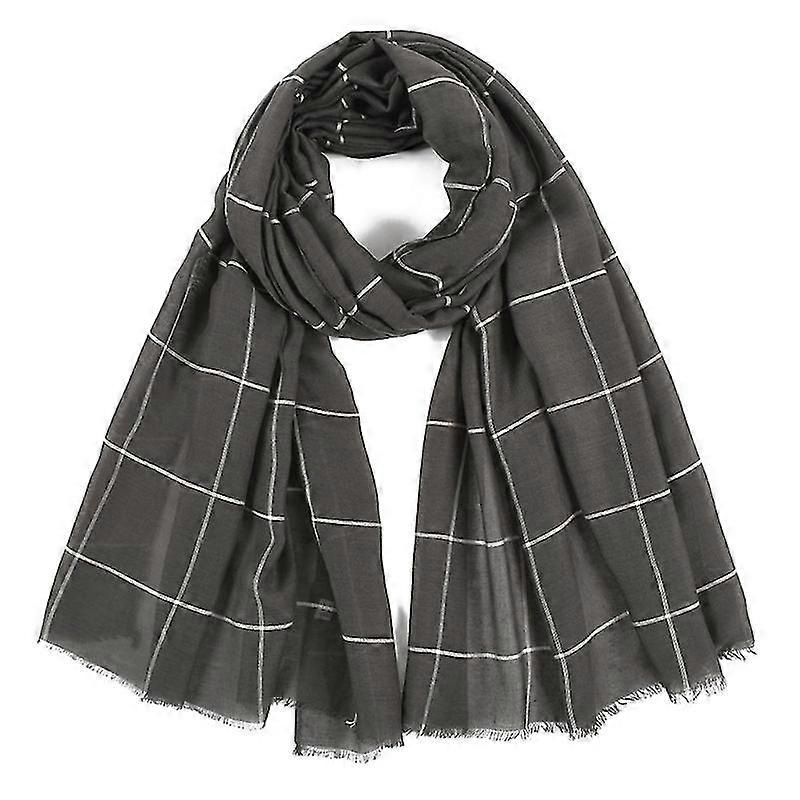 Women Scarf Winter Plaid Pattern Shawl Multi Functional Cold-proof Supplies | Fruugo SG