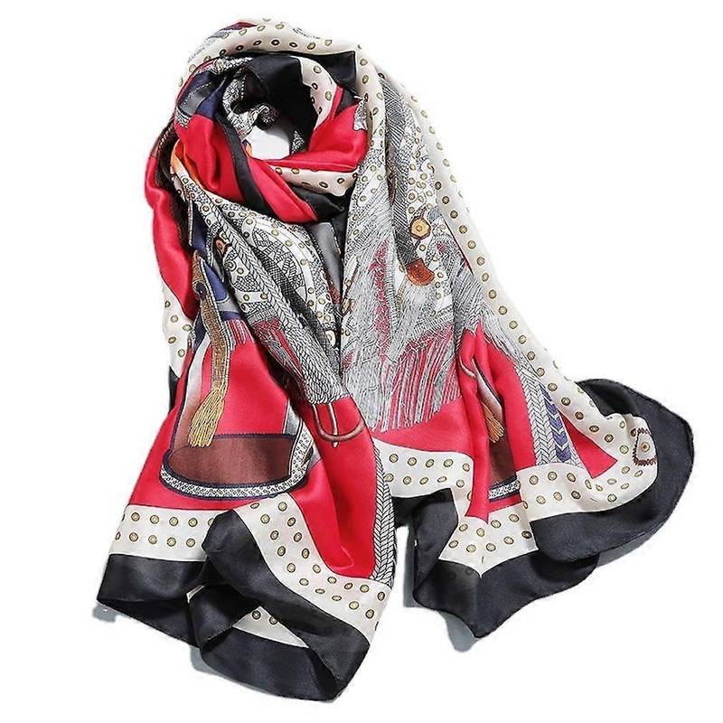 Beach Cover up Long Silky Scarf Vacation Shawl Neck Wrap for Lady | Fruugo SG