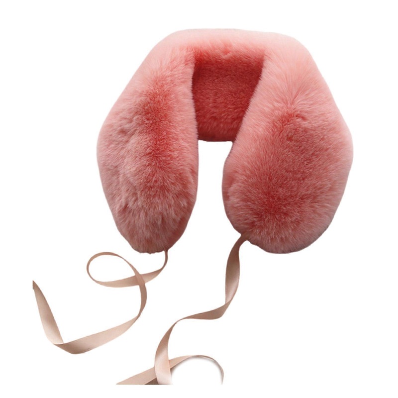 Plush Neck Warmer Breathable Moisture Wicking Scarf Travel Friendly Scarve Women’s Fashion Accessory  Pink Childrens size 46cm | Fruugo SG