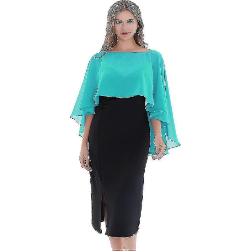 Sheer Chiffon Capelets for Women – Elegant Shawls for Evening Dresses & Weddings | Fruugo SG