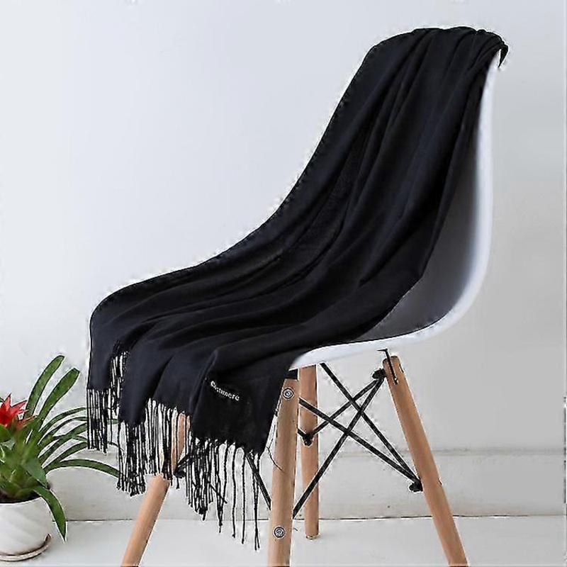 Women’s Cashmere Scarf Thin Pashmina Shawl Stylish Winter Hijab Wrap | Fruugo SG