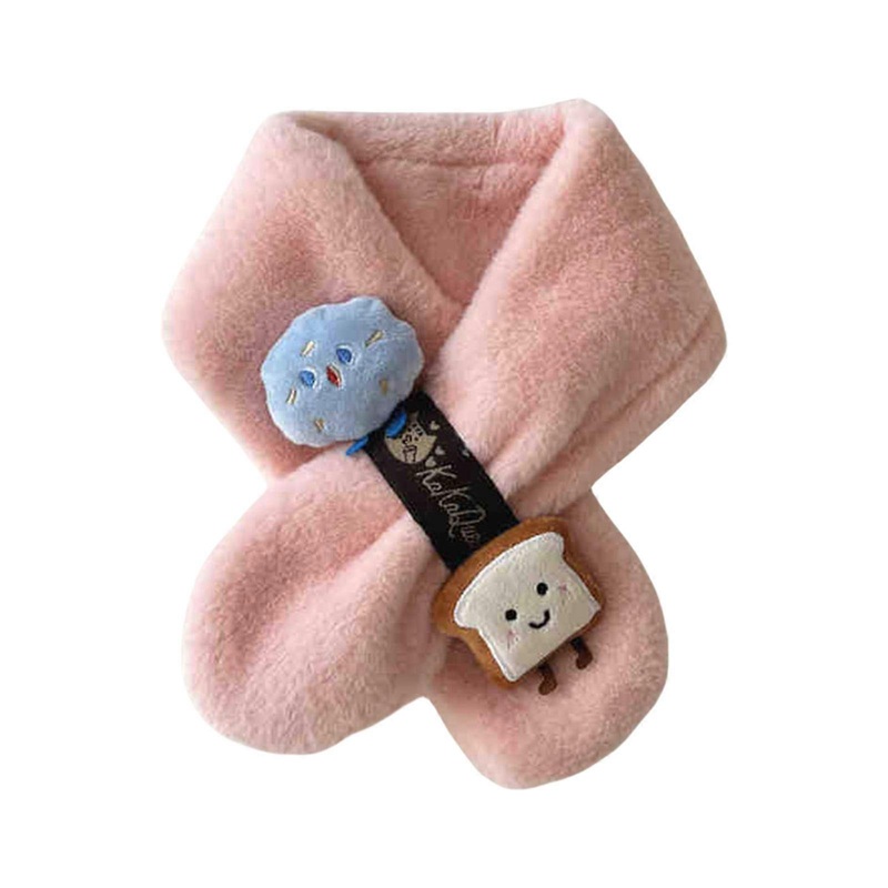 Children Plush Winter Scarf Thick & Warm Kids Scarf Fashionable Crossing Pattern Baby Scarf for Boy & Girls Ages 3-10 | Fruugo SG