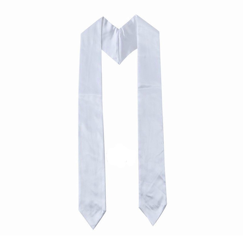 Graduation Party Stole Sash Honor Stole Unisex Kids Student Honor Scarf Not Fading Graduation Sash Scarf for Preschool  Pure white 140CM | Fruugo SG