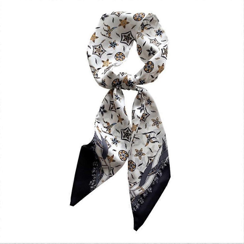 Long Neck Scarf Silky Uniform Wrap Hair Cloth Accessories for Lady | Fruugo SG