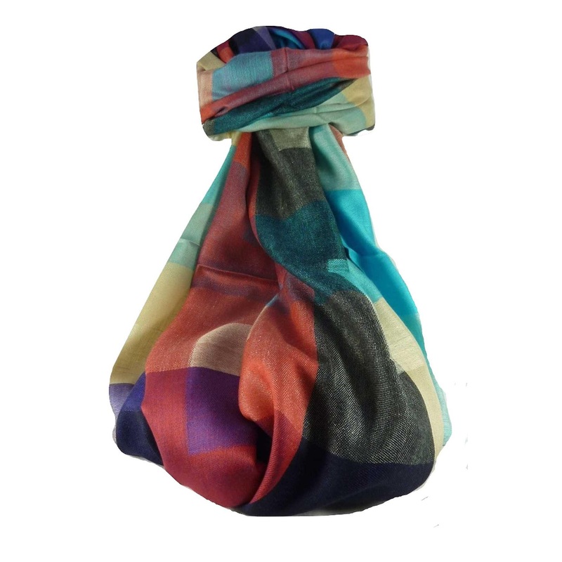 Mens Premium Silk Contemporary Scarf 3099 by Pashmina & Silk | Fruugo SG