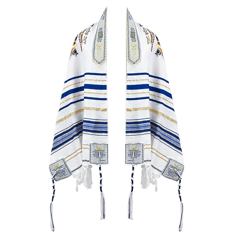 Shawl Wrap Tassels Messianic Tallit Prayer Shawl Tallit Prayer Shawl Israel Yeshua Shawl Tallit Prayer Shawl Talitnia  Royal Blue | Fruugo SG