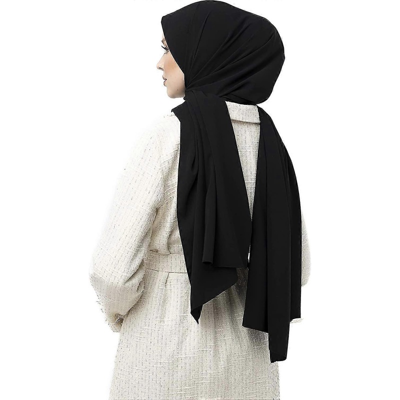 Silk Women Head Scarf Firm And Straight | Fruugo SG