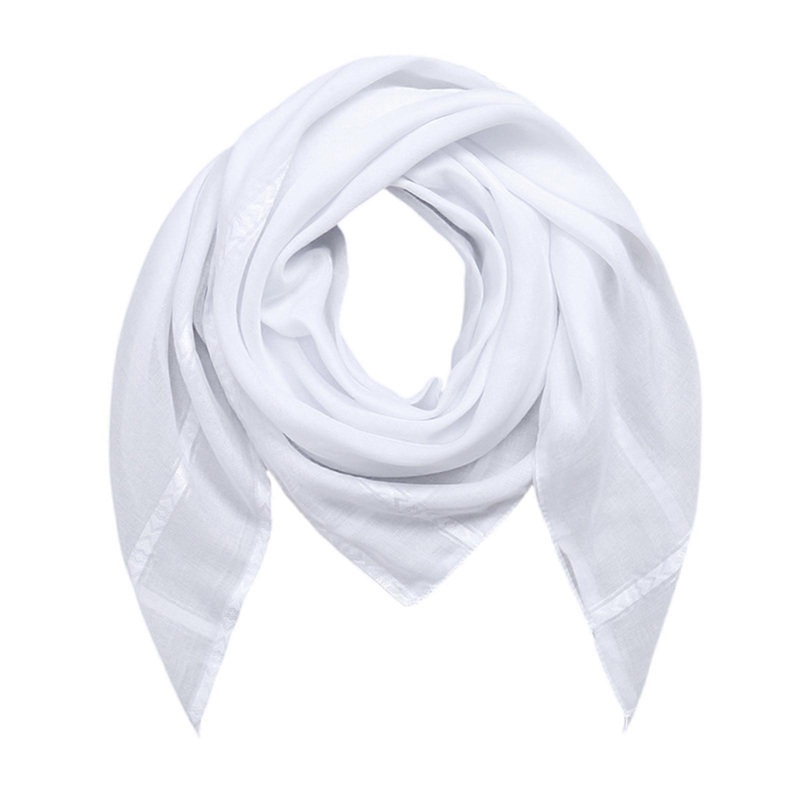 Vintage Styles Handkerchief Washable Headscarf Sports Square Headscarf for Beach, Gym, and Home Use  White | Fruugo SG