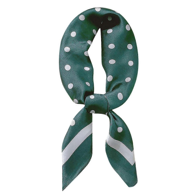 Women’s Spring Triangle Chiffon Scarf Shopping Travel Work Decorative 70x76cm Green 1Pack | Fruugo SG