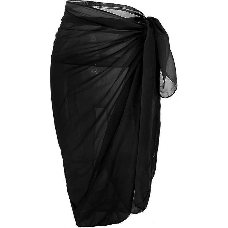 Womens Sexy Swimsuit Sarong Bikini Beach Scarf Cover Up Chiffon Pareo Beachwear | Fruugo SG