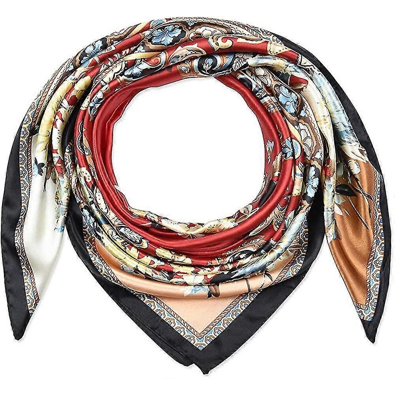 Womens Silk Like 267 Square Hair Olaof Scarfs Sleeping Head Scarf | Fruugo SG