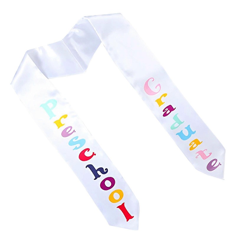 Graduation Stole for Kindergarten Commencements Kid Embroid Letter Choir Stole Multi-color Can Choose Kid Honor Shawl | Fruugo SG