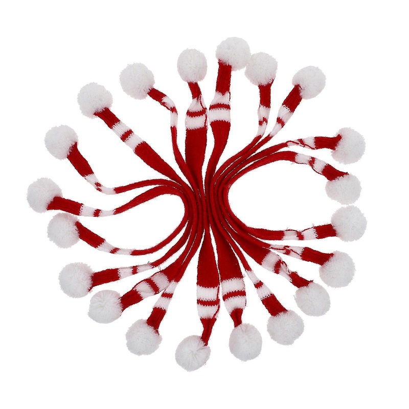 Mini Scarves Delicate Decorative Doll Accessories Red Christmas 10Pcs | Fruugo SG