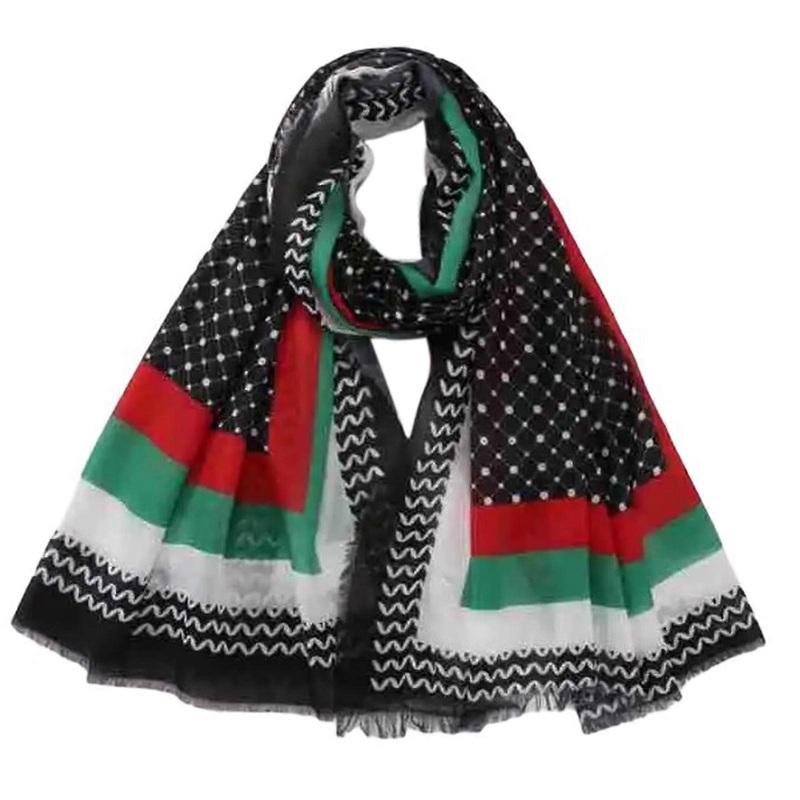 Palestine Scarf Shawl for Male Women Multifunctional Head Scarf Unisex Shemagh Versatile Outdoor Scarf Shawl Daily Wear | Fruugo SG
