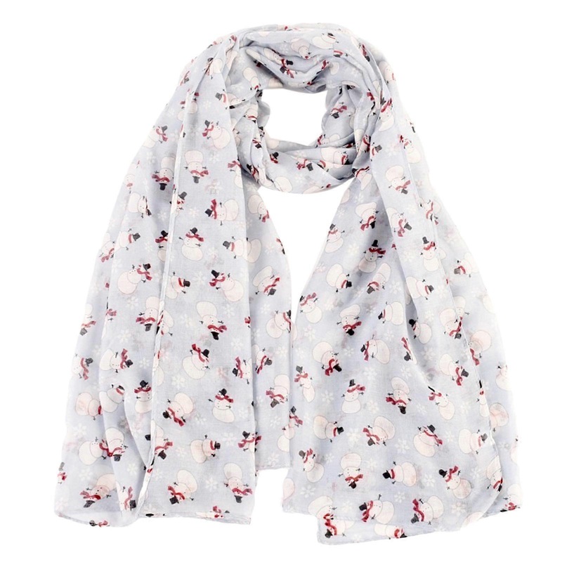 Tudung Hijab Christmas Scarf Muslim Fashion Hijab Headscarf Voile Scarf Muslim New Fashion Hijab Scarf Tudung Scarf  snowman light blue | Fruugo SG