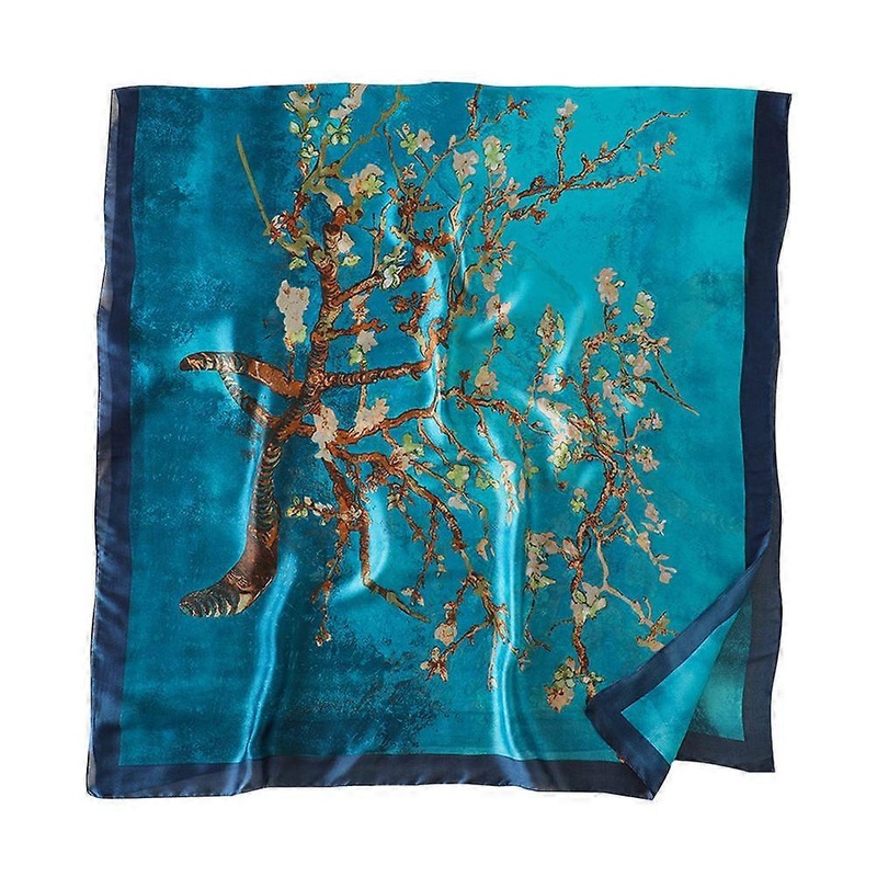 Fashion Scarf For Women Lightweight Imitation Silk Shawl Outdoor Beach Wear Rectangular Blue 180.00X80.00X1.00cm Sun Protection 1Pack | Fruugo SG