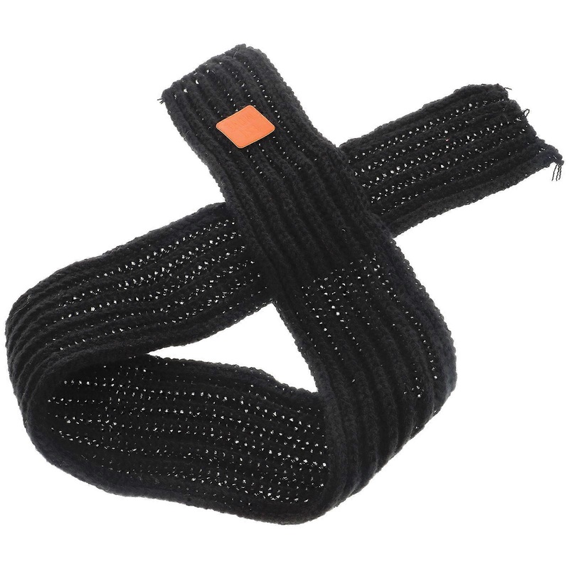 Kids Scarf Winter Season Neck Warmer Children Girls Dark Grey 65 x 12 x 2cm Chunky Fashionable 1Pcs | Fruugo SG