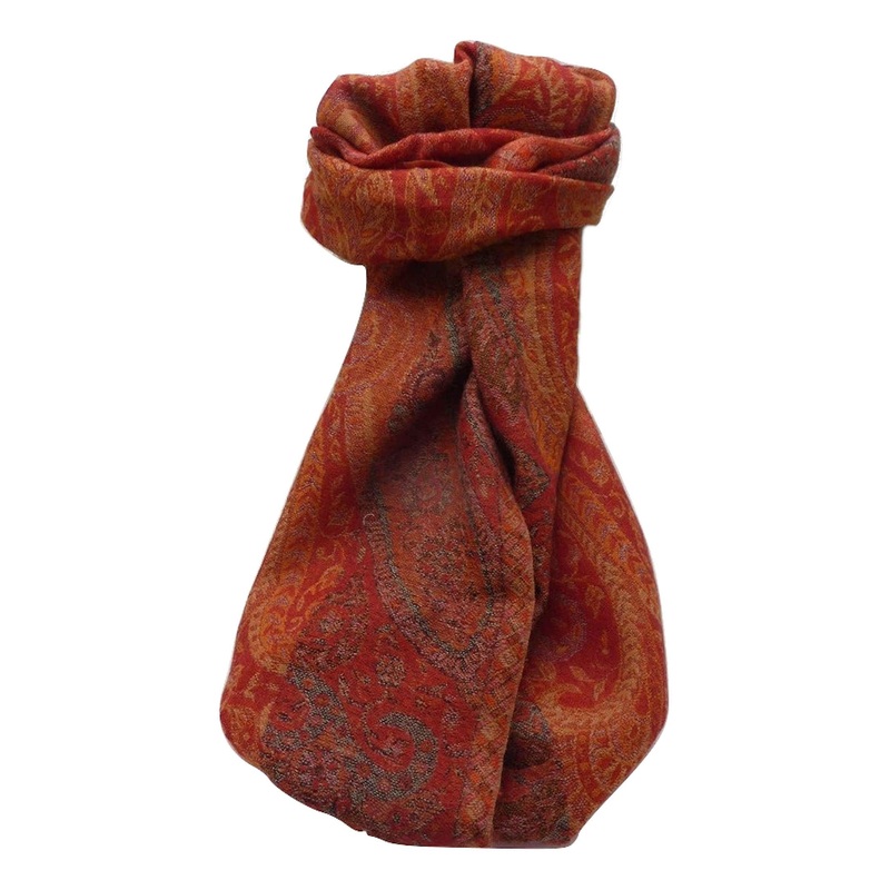 Muffler Scarf 7743 in Fine Pashmina Wool Heritage Range by Pashmina & Silk | Fruugo SG