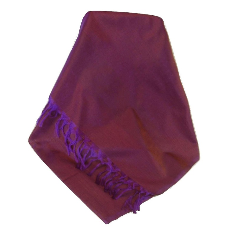 Varanasi Silk Long Scarf Heritage Range Hadi 9 by Pashmina & Silk | Fruugo SG