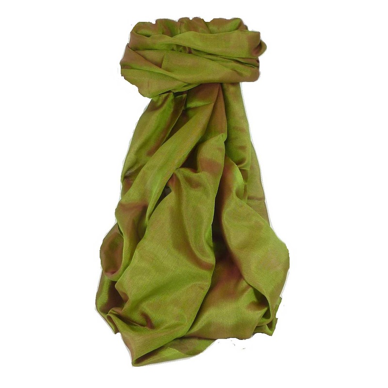 Varanasi Silk Long Scarf Heritage Range Jana 1 Rose by Pashmina & Silk | Fruugo SG