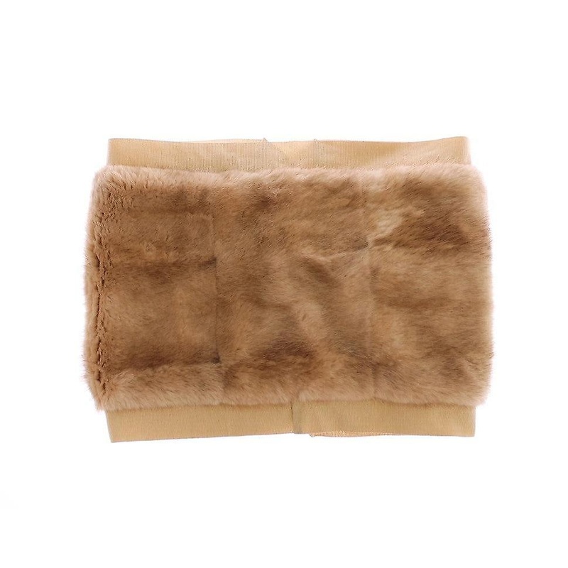Beige Mink Fur Scarf Foulard Neck Wrap | Fruugo SG