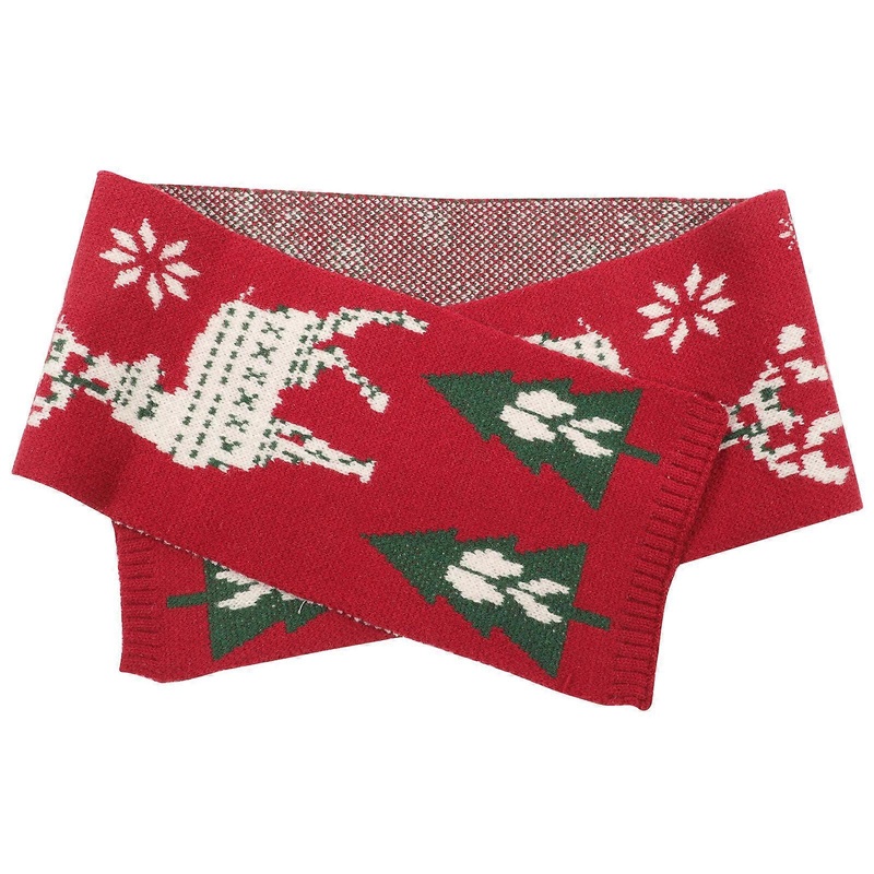 Holiday Scarf for Kids Winter Warmth Christmas Season Red 124X19CM 1Pack | Fruugo SG