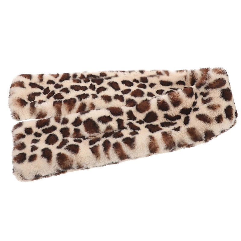 Warm Scarf Women Super All-Match Thick Plush Faux Rabbit Neckwear Headwear Waist Accessory 1Set | Fruugo SG