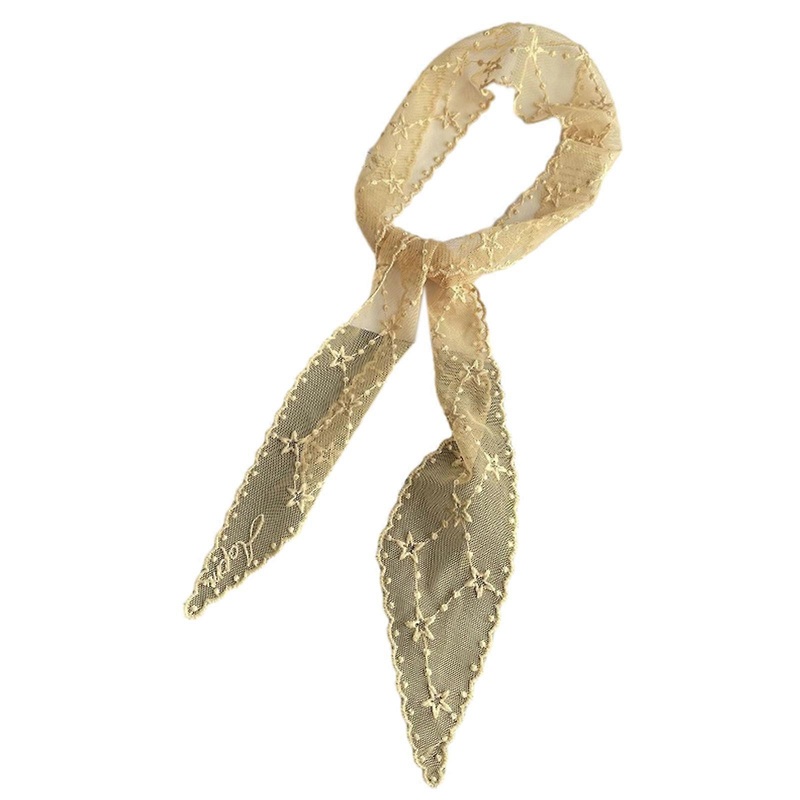 Long Lace Scarf Hair Bands for Women Girl Hair Bandanas Decorations Ethnic Headband Women Headpiece Floral Headscarf  Yellow | Fruugo SG