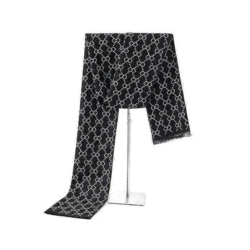 Luxury Classic brand designer Winter scarf Casual Business Neck men’s Cashmere Scarves Male Warm letter Cotton Shawl Tippet | Fruugo SG