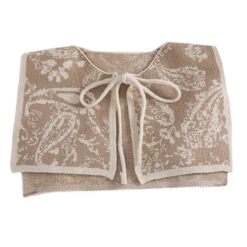 Neckwear Cape Women Plaid Fake Collar Blouse Shirt False Collars Girls Detachable Collar Dress Blouse Top Clothes  Cashew Khaki | Fruugo SG