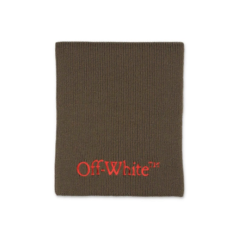 Bookish Logo Knit Wool Scarf | Fruugo SG